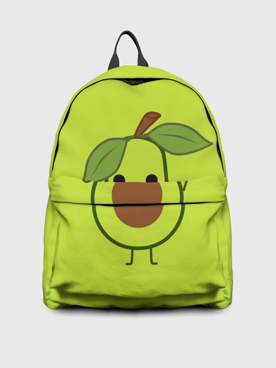 Рюкзак джинсовый / Авокадо