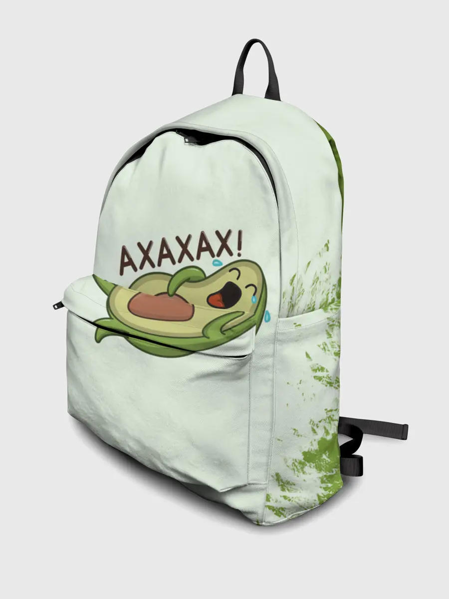 Рюкзак джинсовый / Авокадо