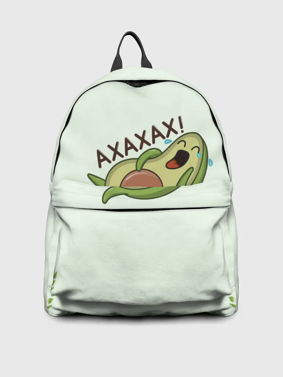 Рюкзак джинсовый / Авокадо