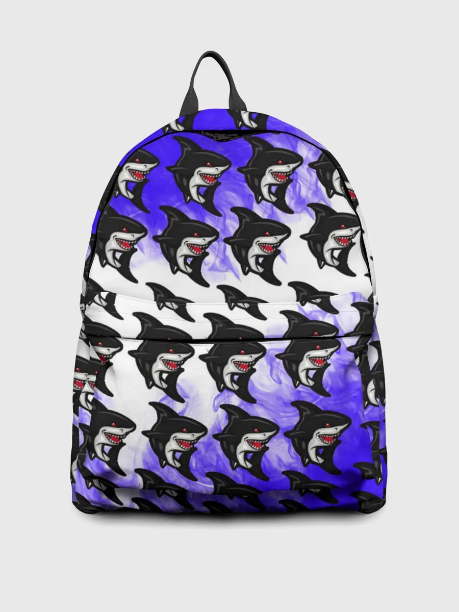 Рюкзак джинсовый / Акула