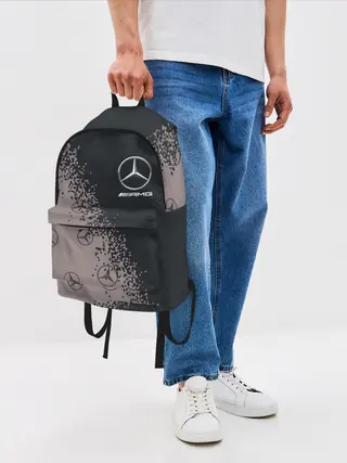 Рюкзак джинсовый / MERCEDES / МЕРСЕДЕС