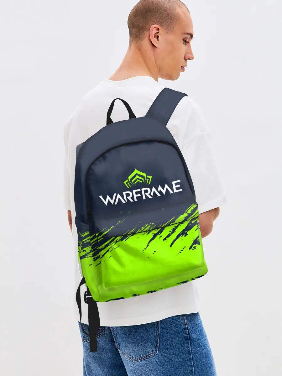 Рюкзак джинсовый / WARFRAME / ВАРФРЕЙМ