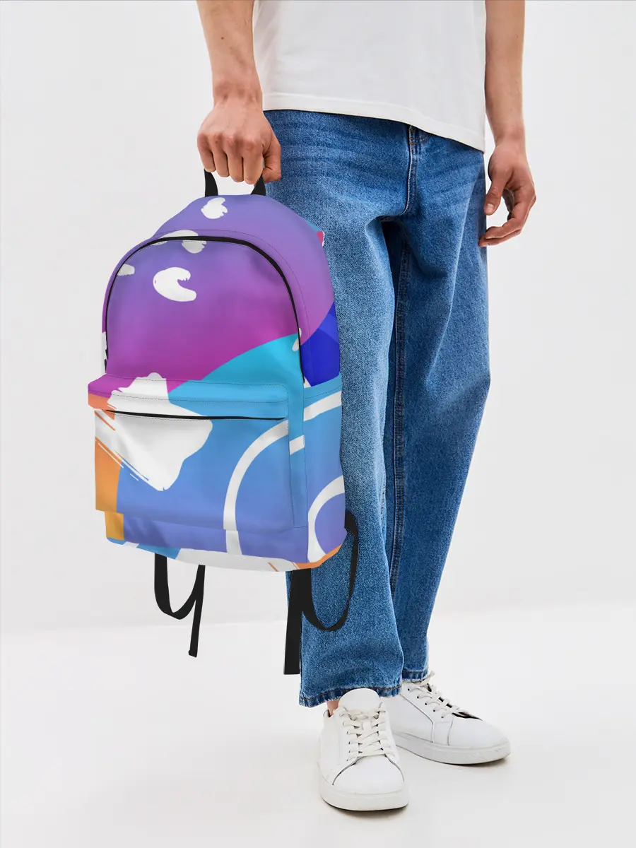 Рюкзак джинсовый / Градация цвета