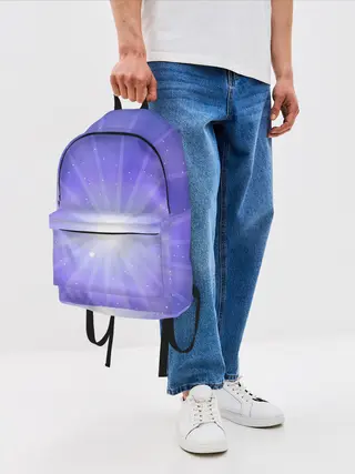 Рюкзак джинсовый / Космос