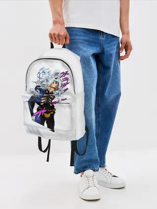 Рюкзак джинсовый / JoJo Bizarre Adventure