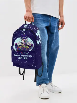 Рюкзак джинсовый / JoJo Bizarre Adventure