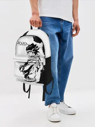 Рюкзак джинсовый / JoJo Bizarre Adventure