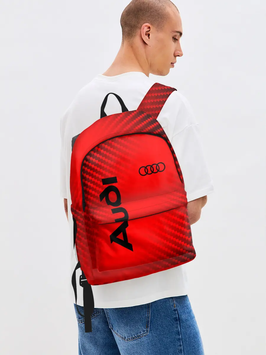 Рюкзак джинсовый / AUDI / АУДИ