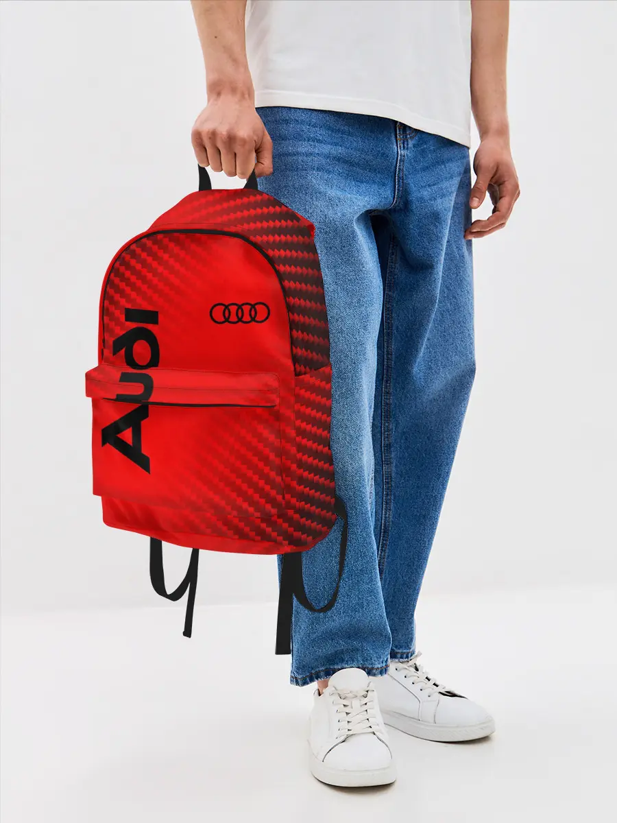 Рюкзак джинсовый / AUDI / АУДИ