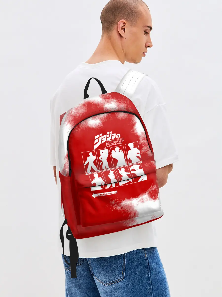 Рюкзак джинсовый / JoJo Bizarre Adventure