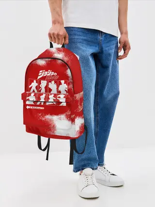 Рюкзак джинсовый / JoJo Bizarre Adventure