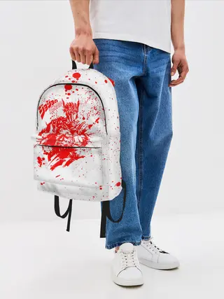 Рюкзак джинсовый / JoJo Bizarre Adventure