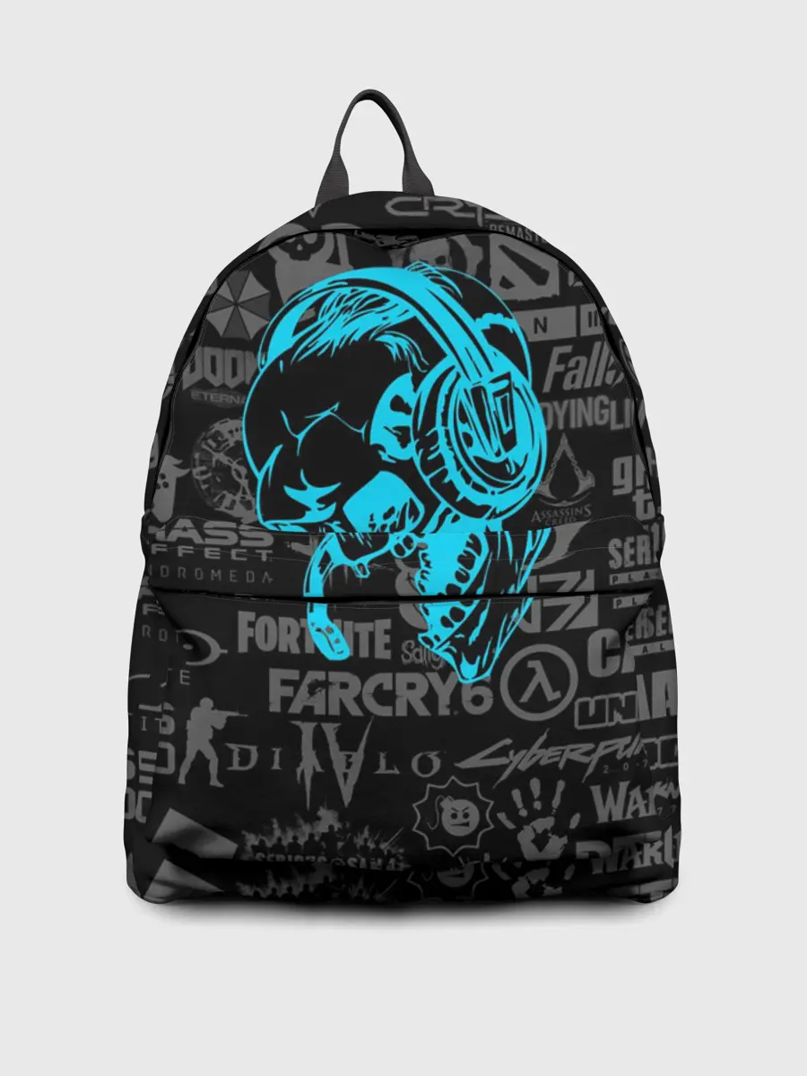 Рюкзак джинсовый / Геймер | Все Игры