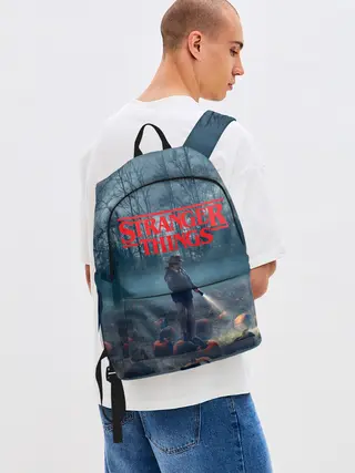 Рюкзак джинсовый / Stranger Things
