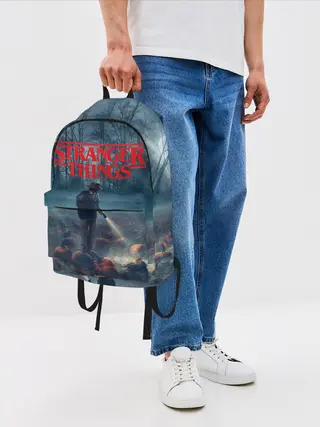 Рюкзак джинсовый / Stranger Things