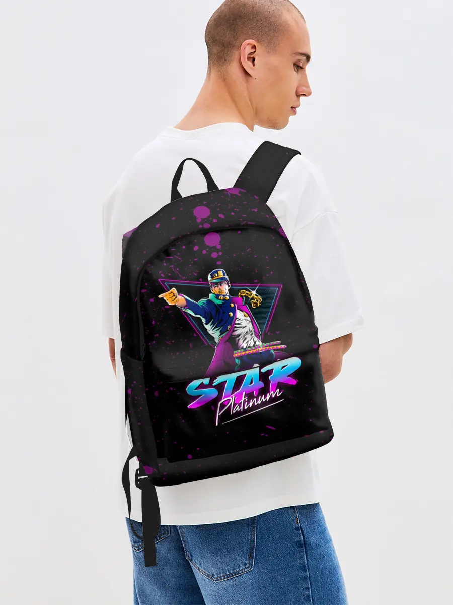 Рюкзак джинсовый / Star Platinum