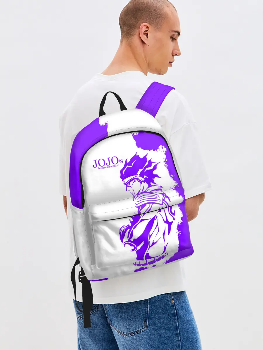 Рюкзак джинсовый / Хамон фиолетовый