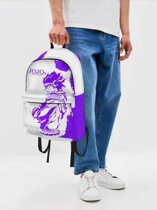 Рюкзак джинсовый / Хамон фиолетовый