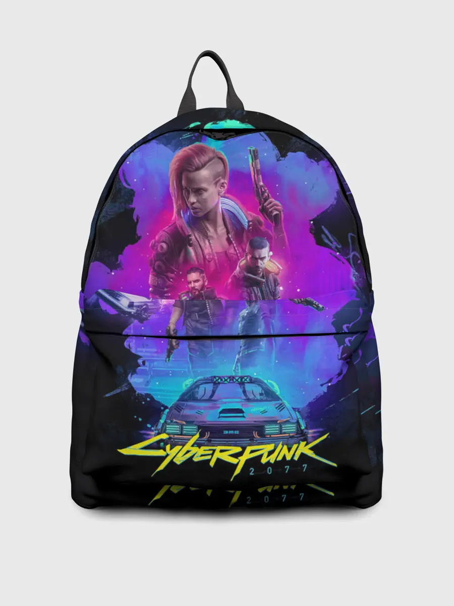 Рюкзак джинсовый / Cyberpunk 2077