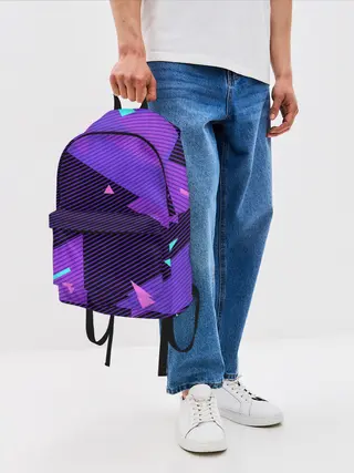 Рюкзак джинсовый / ГЕОМЕТРИЯ