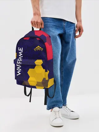 Рюкзак джинсовый / WARFRAME / ВАРФРЕЙМ