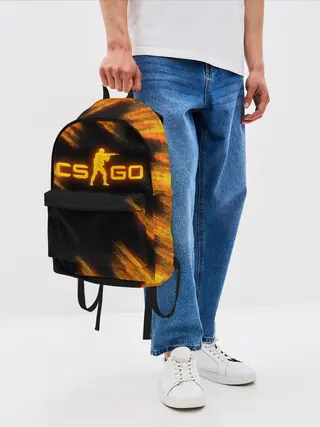 Рюкзак джинсовый / COUNTER STRIKE