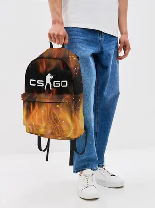 Рюкзак джинсовый / COUNTER STRIKE
