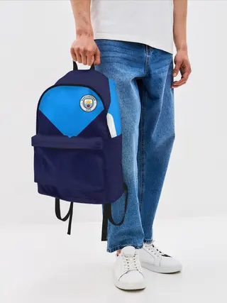 Рюкзак джинсовый / MANCHESTER CITY