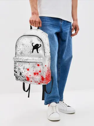 Рюкзак джинсовый / ЪУЪ СЪУКА