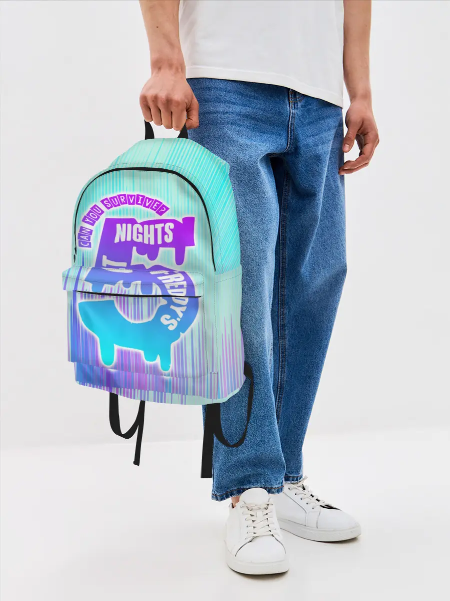 Рюкзак джинсовый / Five Nights at Freddy