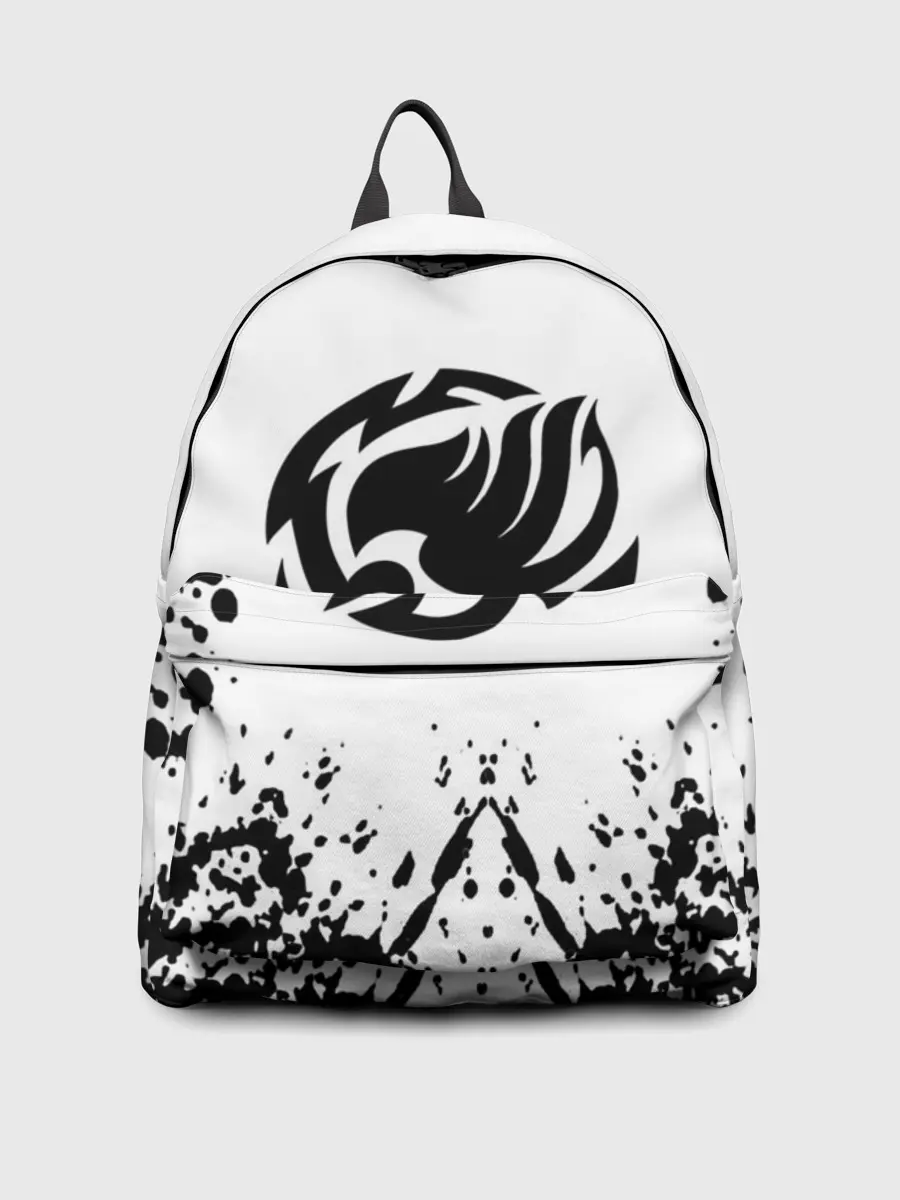 Рюкзак джинсовый / Хвост Феи на белом