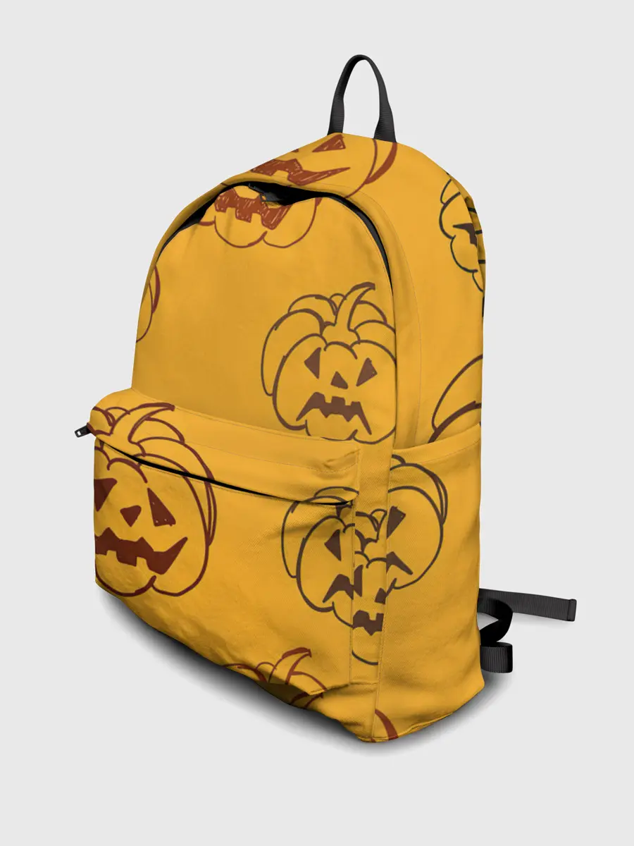 Рюкзак джинсовый / Тыквы