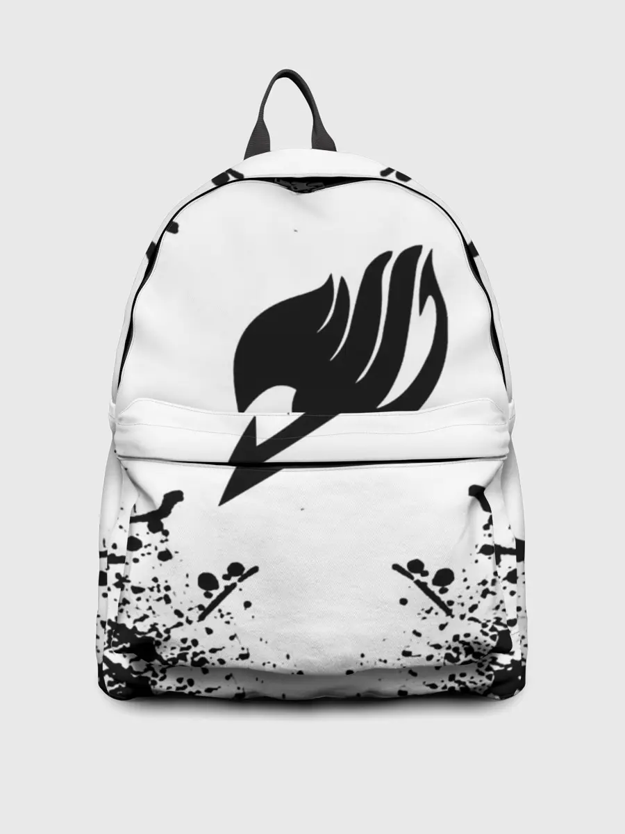 Рюкзак джинсовый / Хвост Феи в белом круге