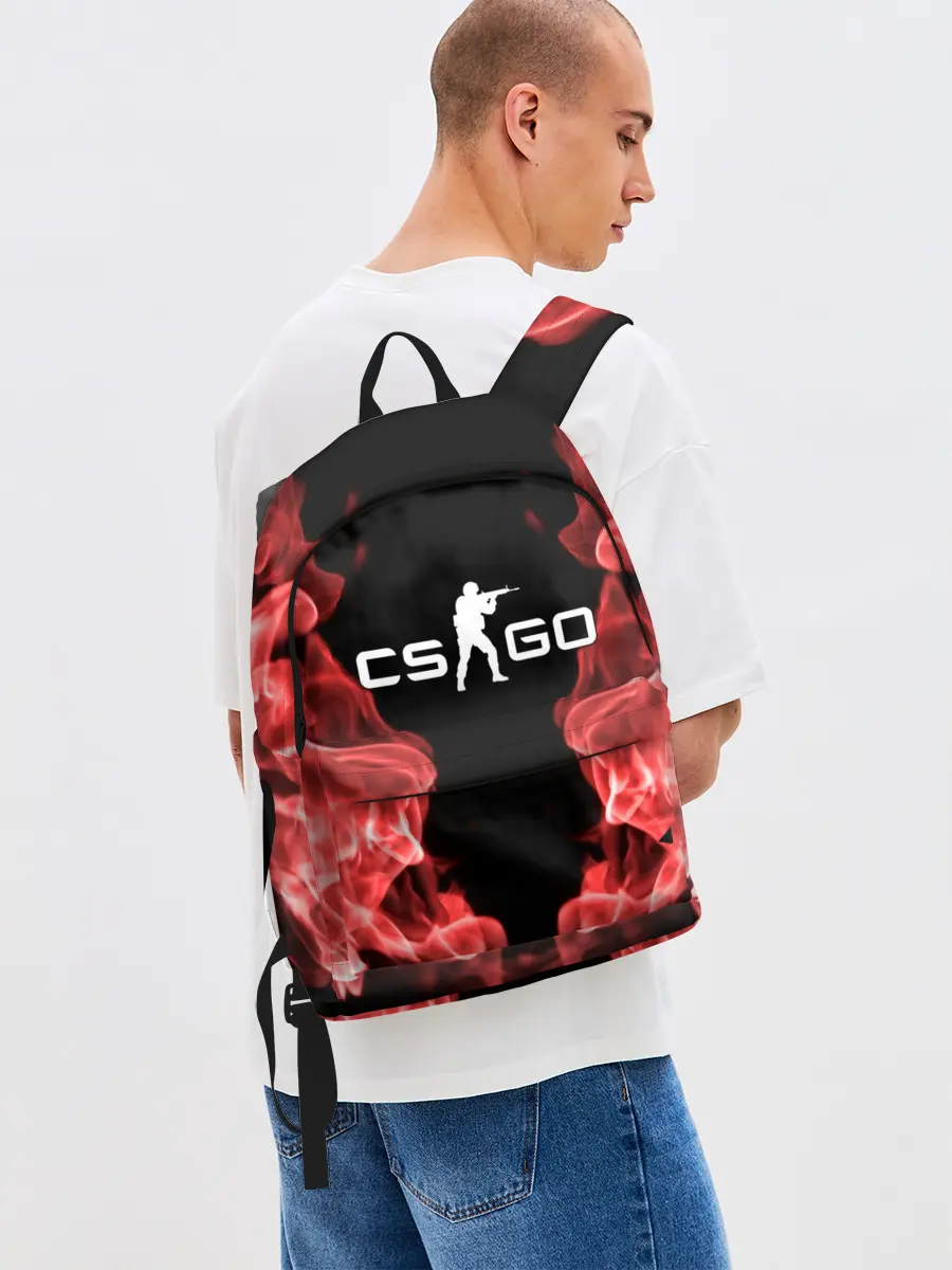 Рюкзак джинсовый / COUNTER STRIKE