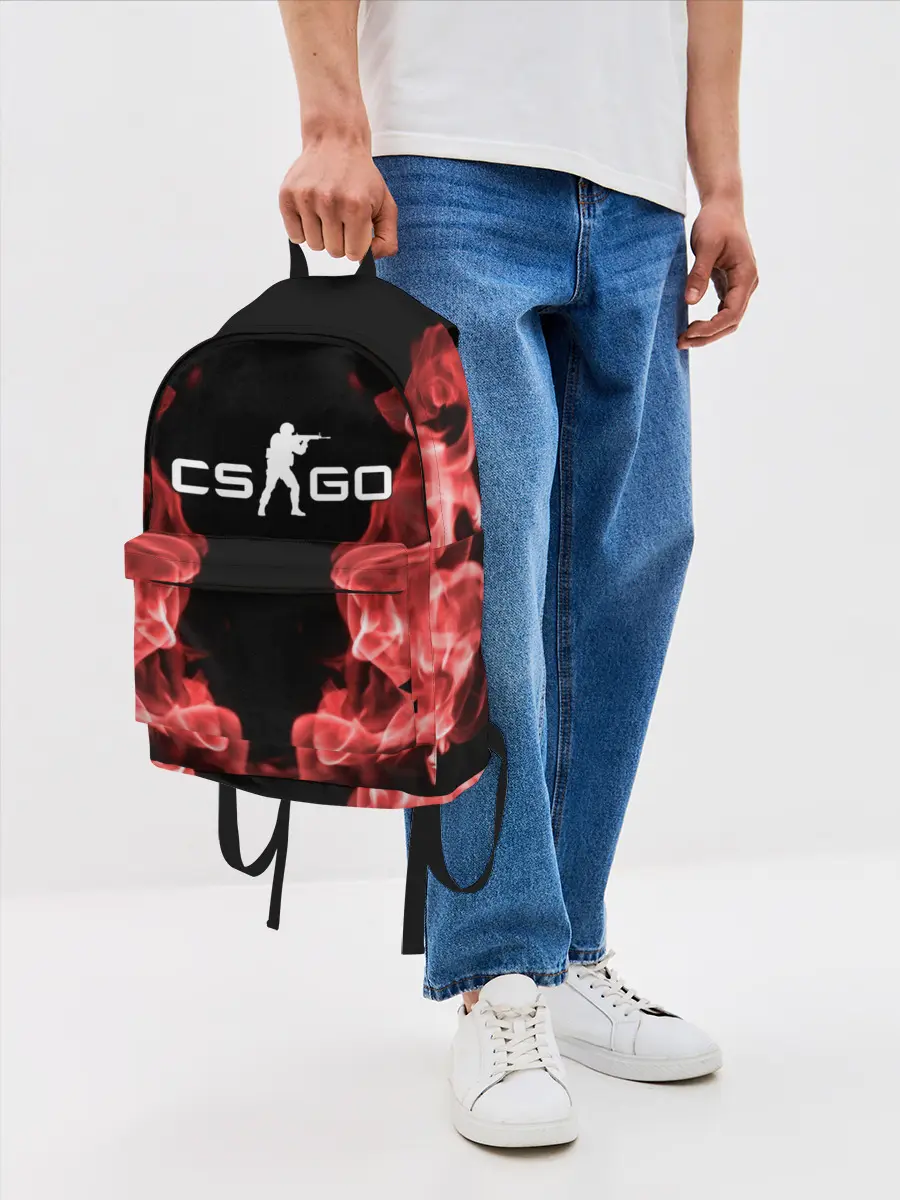 Рюкзак джинсовый / COUNTER STRIKE