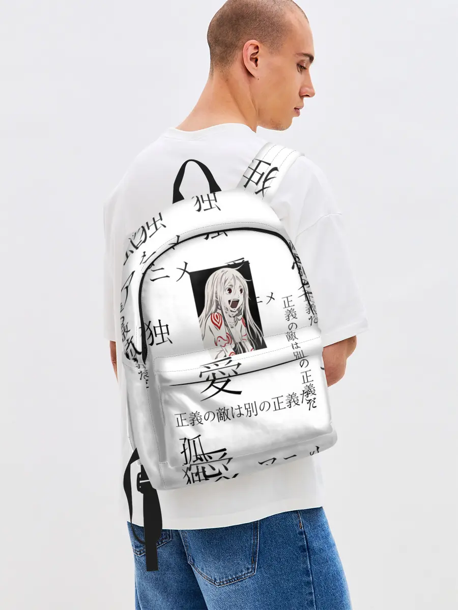 Рюкзак джинсовый / Сиро Страна чудес смертников