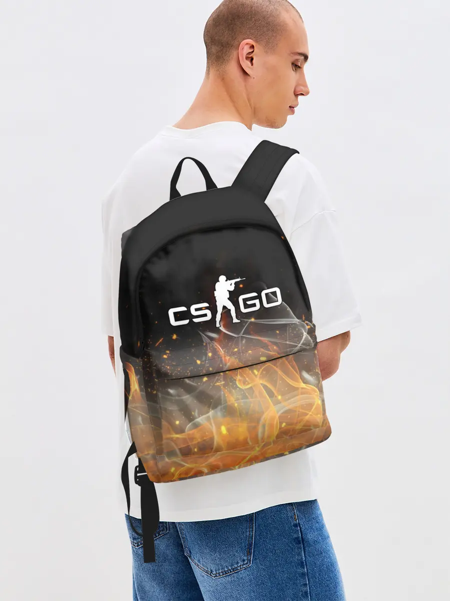 Рюкзак джинсовый / COUNTER STRIKE