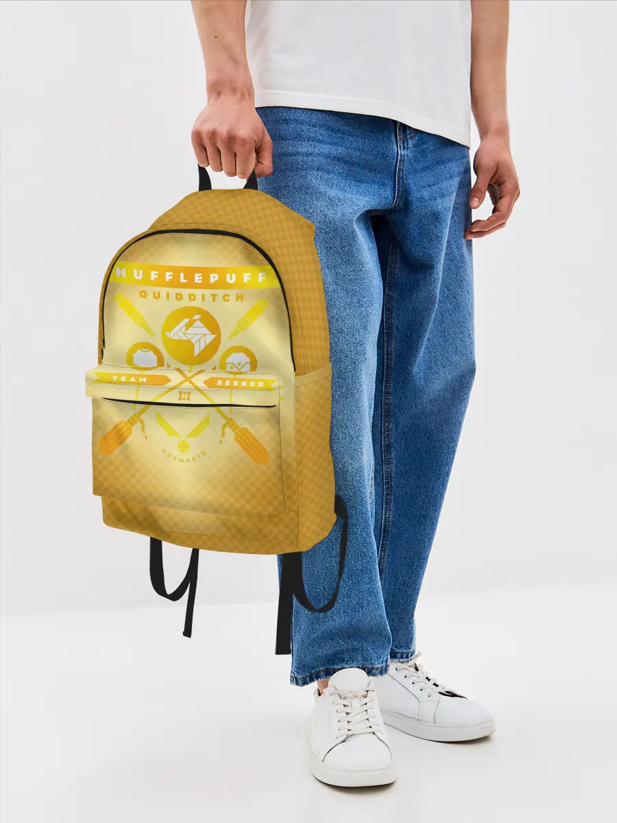 Рюкзак джинсовый / Hufflepuff Quidditch Team