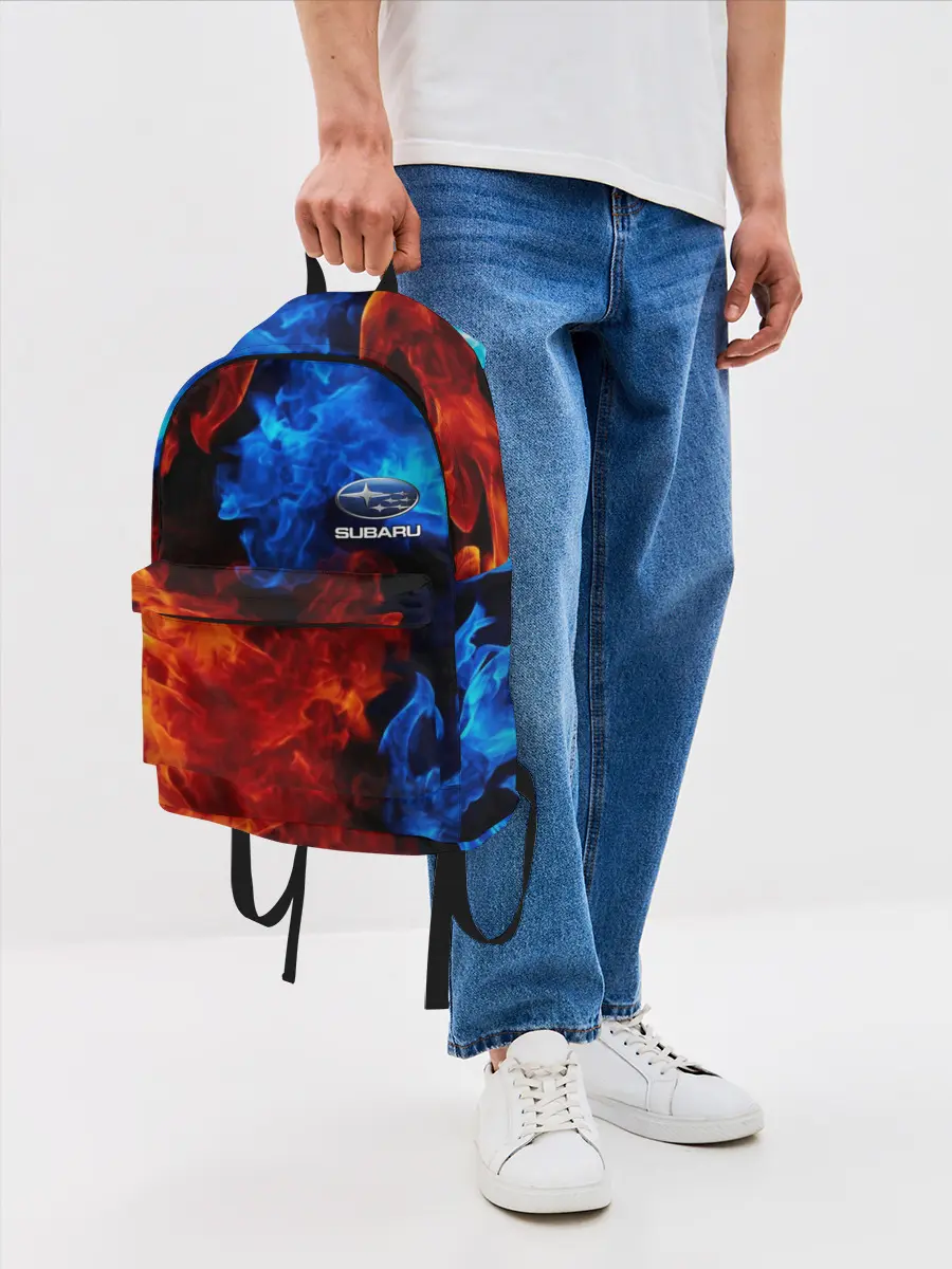 Рюкзак джинсовый / SUBARU