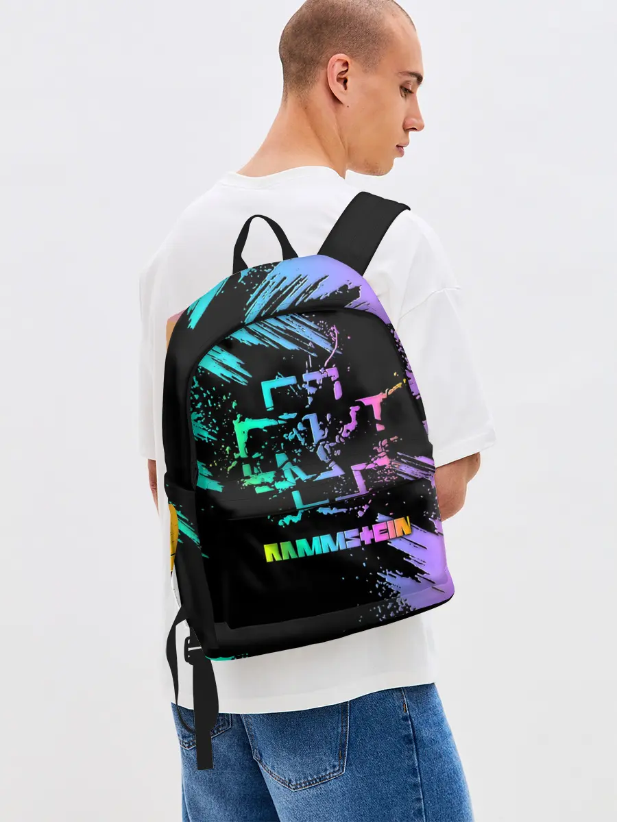 Рюкзак джинсовый / RAMMSTEIN