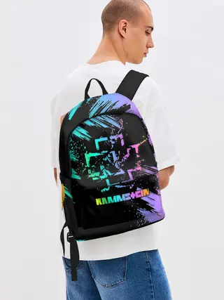 Рюкзак джинсовый / RAMMSTEIN