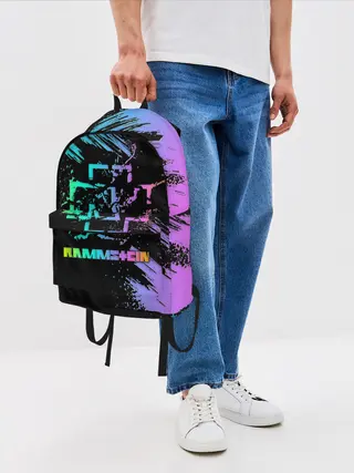 Рюкзак джинсовый / RAMMSTEIN