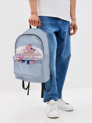 Рюкзак джинсовый / BTS Happy Birthday