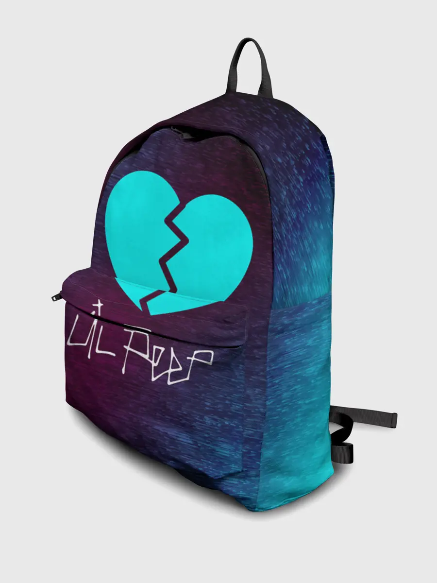 Рюкзак джинсовый / LIL PEEP / ЛИЛ ПИП