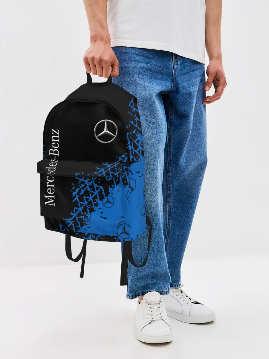 Рюкзак джинсовый / MERCEDES / МЕРСЕДЕС