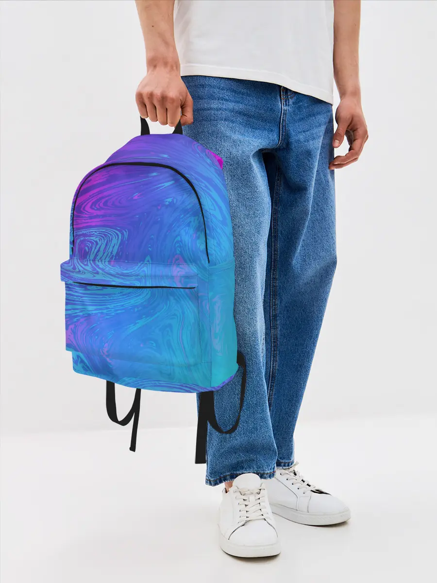 Рюкзак джинсовый / BACKGROUND IN NEON
