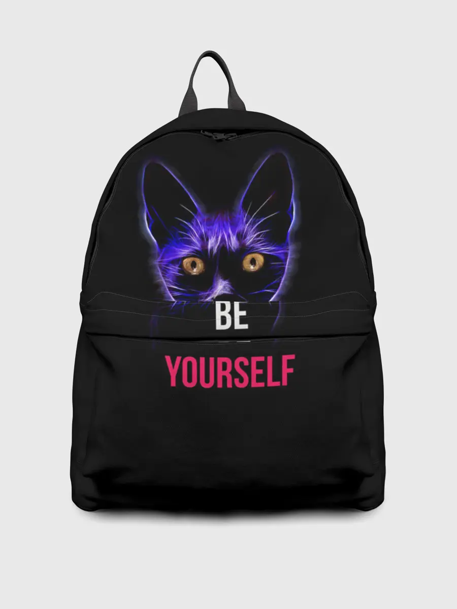 Рюкзак джинсовый / Кот