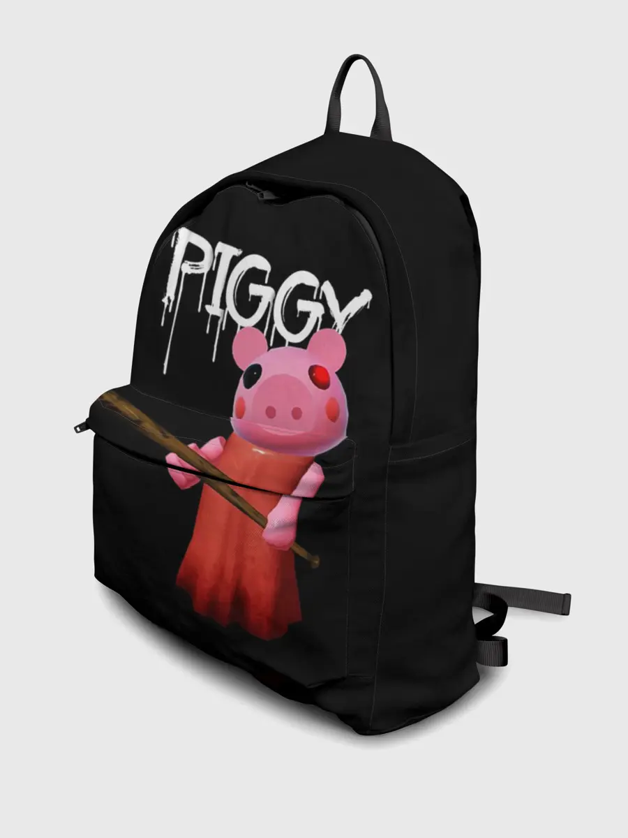 Рюкзак джинсовый / ROBLOX PIGGY - СВИНКА ПИГГИ