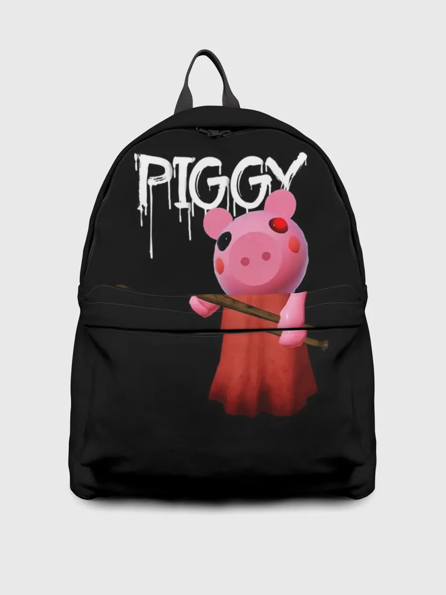 Рюкзак джинсовый / ROBLOX PIGGY - СВИНКА ПИГГИ