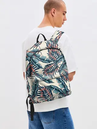 Рюкзак джинсовый / Тихие тропики